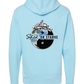 S.O.S Yin Yang Hoodie - Aqua Blue