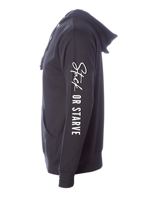 S.O.S Yin Yang Hoodie - Black