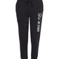 Custom Embroidered Jogging Pants - Black